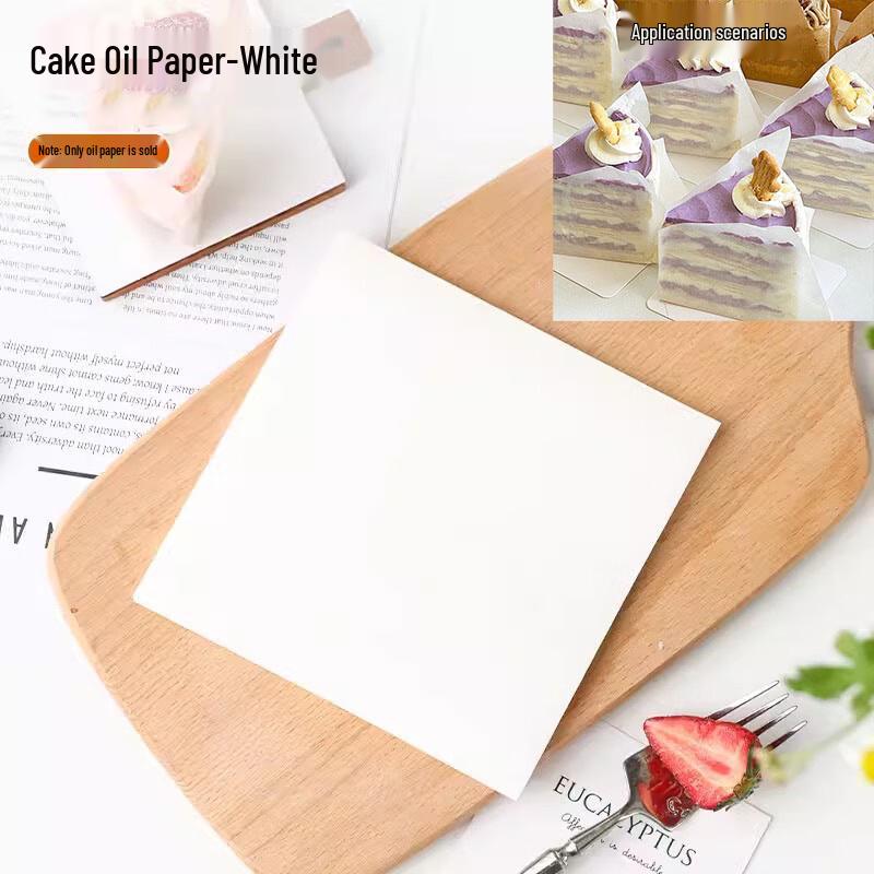 Square Greaseproof Cake Box Liners