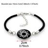 Sun Moon Lovers Glow In The Dark Braided Bracelet Couple Matching Bracelets For Students Valentine's Day Gift