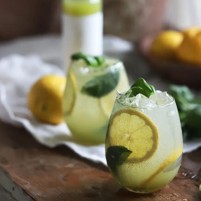Lemon Basil Syrup