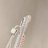 Personalized Leopard Leather Wrist Strap for iPhone Anti-drop Phone Case Fashionable Wrist Strap iPhone 14 15Pro Max 12 13Pro