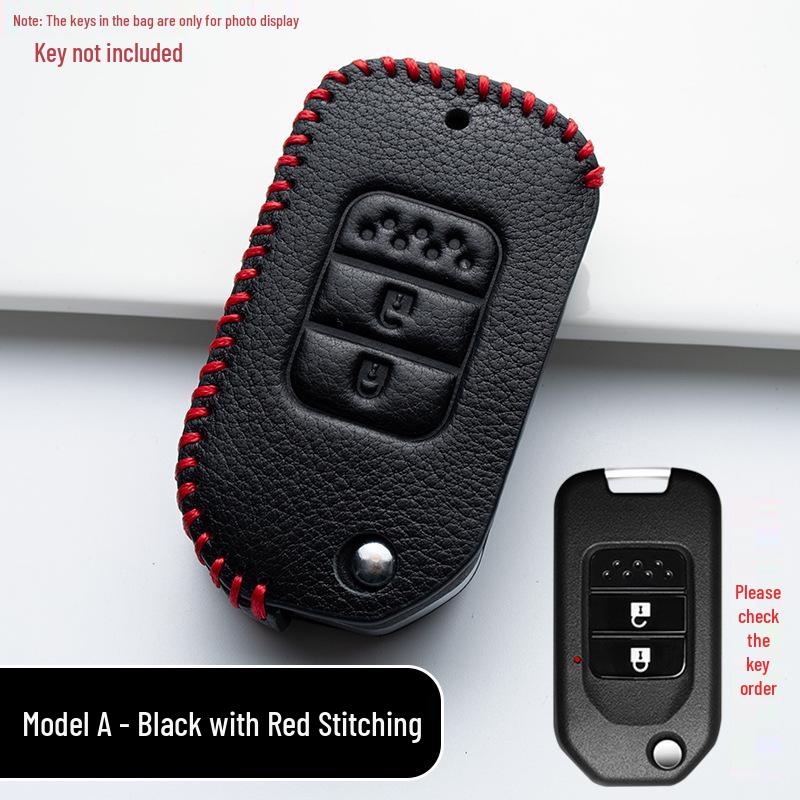 Honda Key Cover for Civic, XRV, Accord, Lingpai, CRV, Jade, Integra, Breeze (10th & 11th Gen) Car Package Buckle.