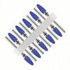 10pc/Set Ceramic Milling Cutter Nail Drill Bits Burr Gel Polish Remove Tools Cuticle Electric Manicure Files Kit Accessories