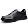 Men's Cross-Border Cowhide Lace-Up Thick Sole Formal Leather Shoes - Large Size Casual Spring/Autumn Footwear