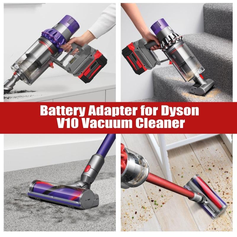 BOS18V10 Battery Adapter for Bosch 18V Li-ion Battery Convert To for Dyson V10 Battery,to Work for V10 Series Vacuum Cleaners