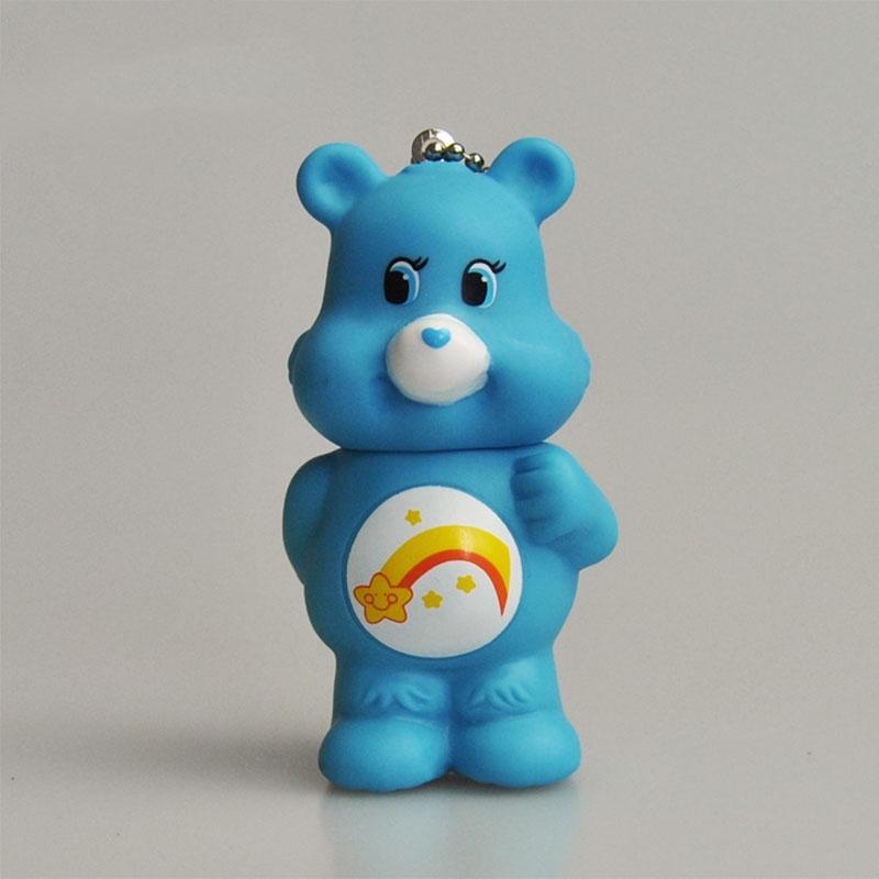 

Care Bears Keychain Toy Keyring Figures Bag Pendant Doll Xmas Birthday Gift синій
