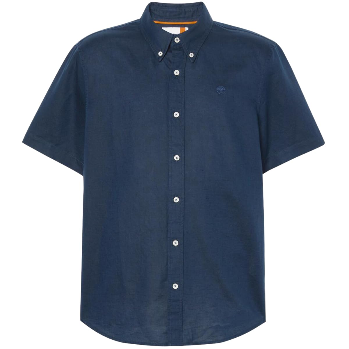 

Timberland Men s Short Sleeve Label Cotton Linen Shirt, Dark Sapphire, Size S (TB0A24WG4331)