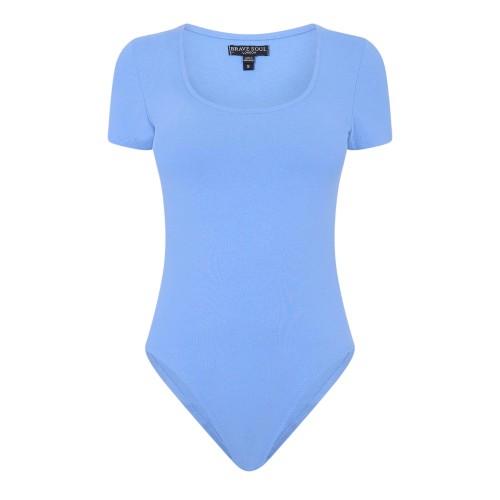 BRAVE SOUL Womens/Ladies Square Neck Bodysuit