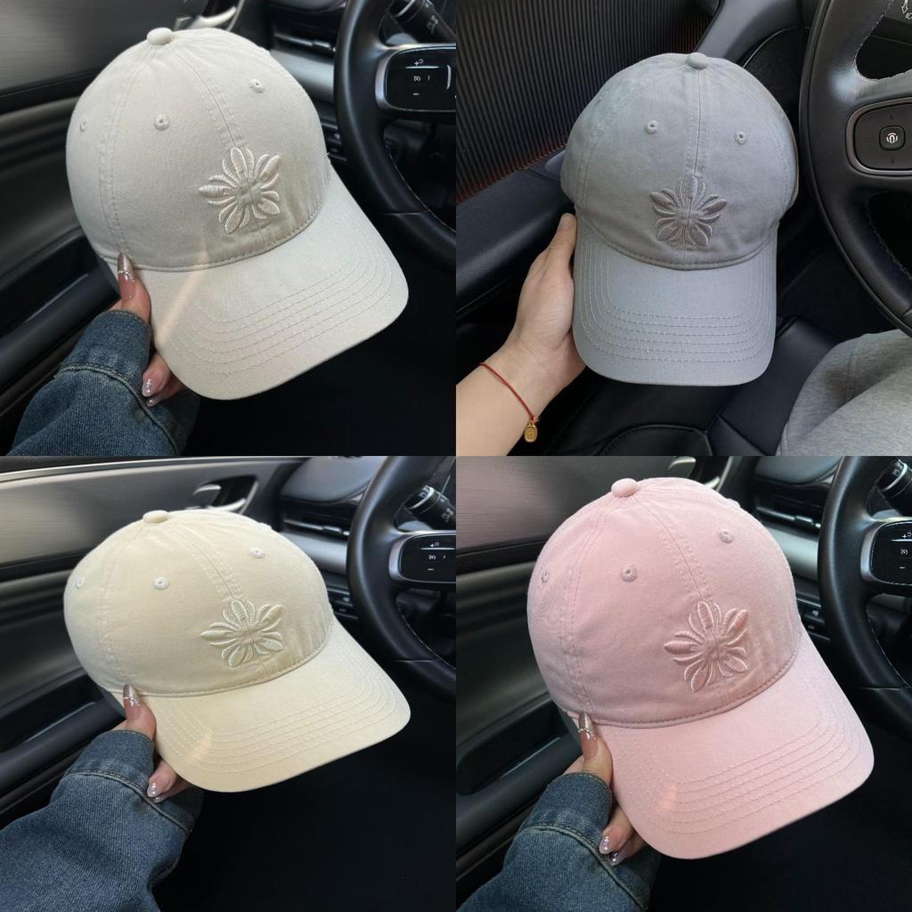 Vintage Embroidered Baseball Hat With Sunshade For Teens And Adults In Stylish Design