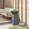 Column Planter Anthracite 35 X 35 X 73 Cm