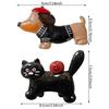 Resins Cartoon Dachshund Cats Shape Fridge Magnets Home Decors Refrigerator Sticker for Kitchen or Office Space Ornament