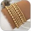 Beaded Bracelets for Women  Stackable Bracelet Gold Bracelet Stack Delicate Stackable Gold Bracelets for Women