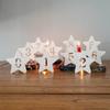 Hollow Number Silicone Molds Star Shape Castings Mould Epoxys Resin Mould DIY Baking Molds Candle Molds Home Decorations