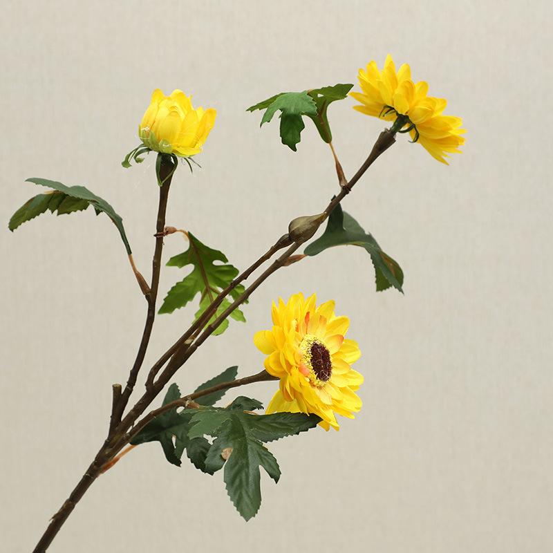 Artificial SunflowersHome Artificial Flower BouquetsTable OrnamentsArtificial Flower Decorations Floral Art