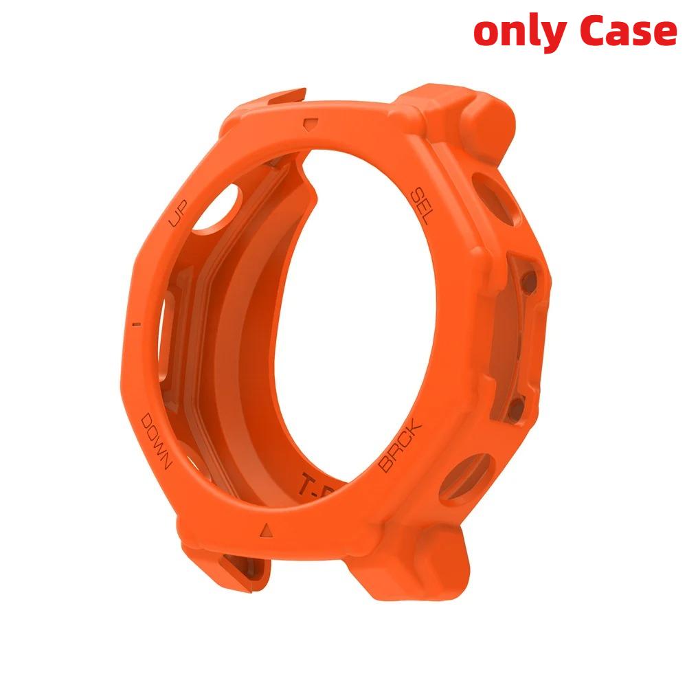 Silikonový řemínek a pouzdro pro chytré hodinky Huami Amazfit T-REX 3 Pro Řemínek na hodinky Pro Amazfit T-rex3 Pro Náramek