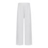 Elastic Waistband Wide-Leg Pants for Boys: Solid Color Dancewear for Liturgical Praise Performance