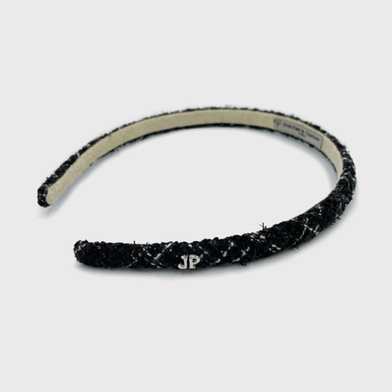 Jean Paul Clarisse Einfaches Tweed Schlankes Haarband JP-21-023HB