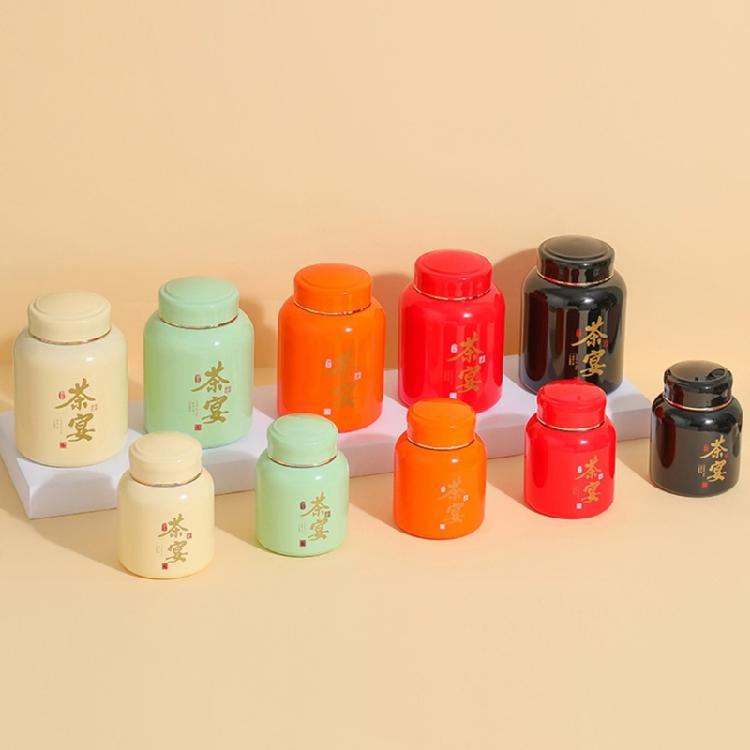 Te Förvaringsburk Organiserare Rostfritt Stål Tebehållare Tomma Godisburkar Lösbladstebehållare Presentförpackning Bestående