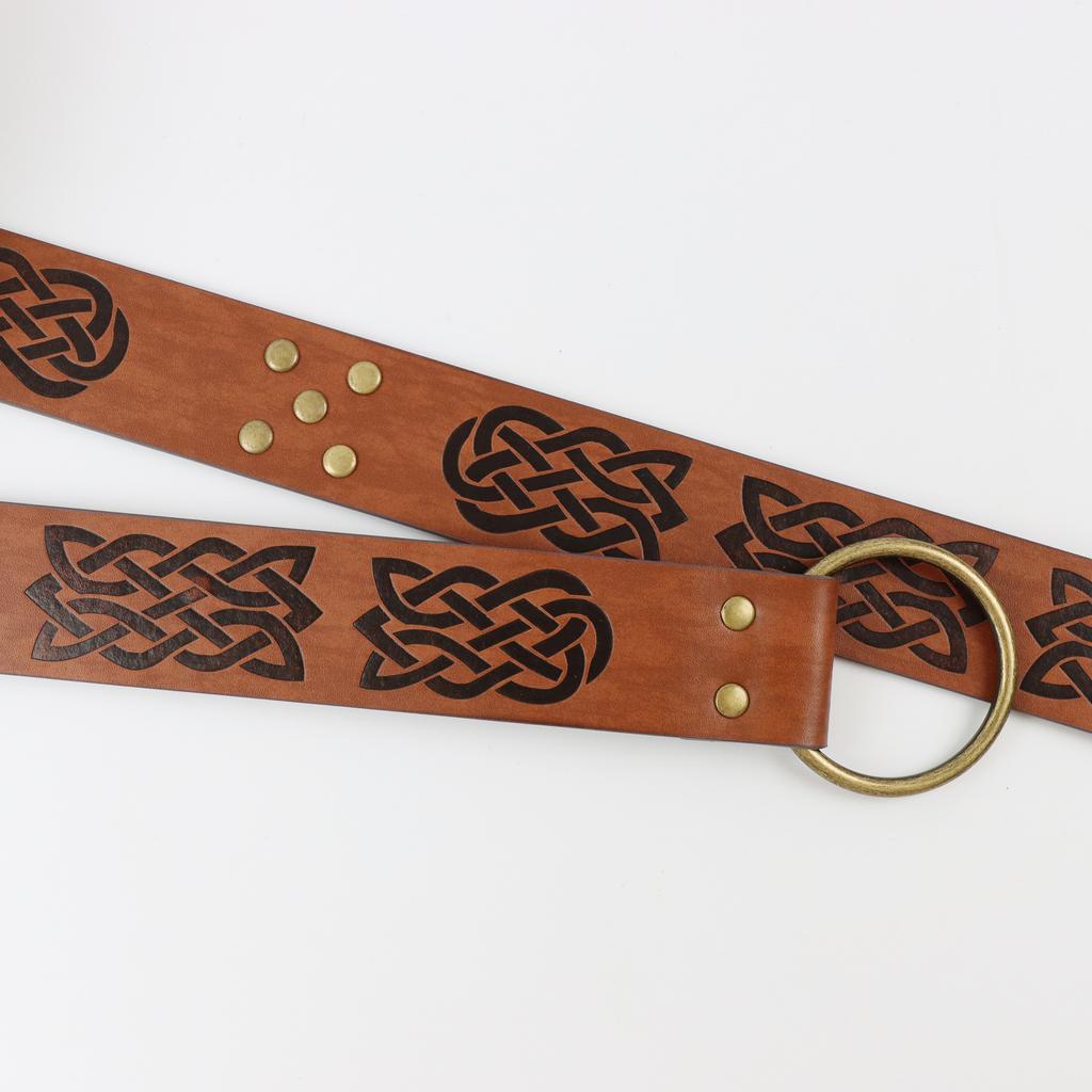 Medieval Scabbard Rivet Belt For Adult Men Live Role Playing Knight Weapon Role Playing Props Equipment Belt Clothing Accessorie