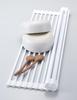 Silicone Drainer White Drainer Rack White 52 x 24 x Above the Sink Folding Heat Resistant Temperature R(R) 0.7(cm) 210℃ SM-652