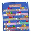 Classroom Chart, Educational Learning Center Pocket Scheduling Chart