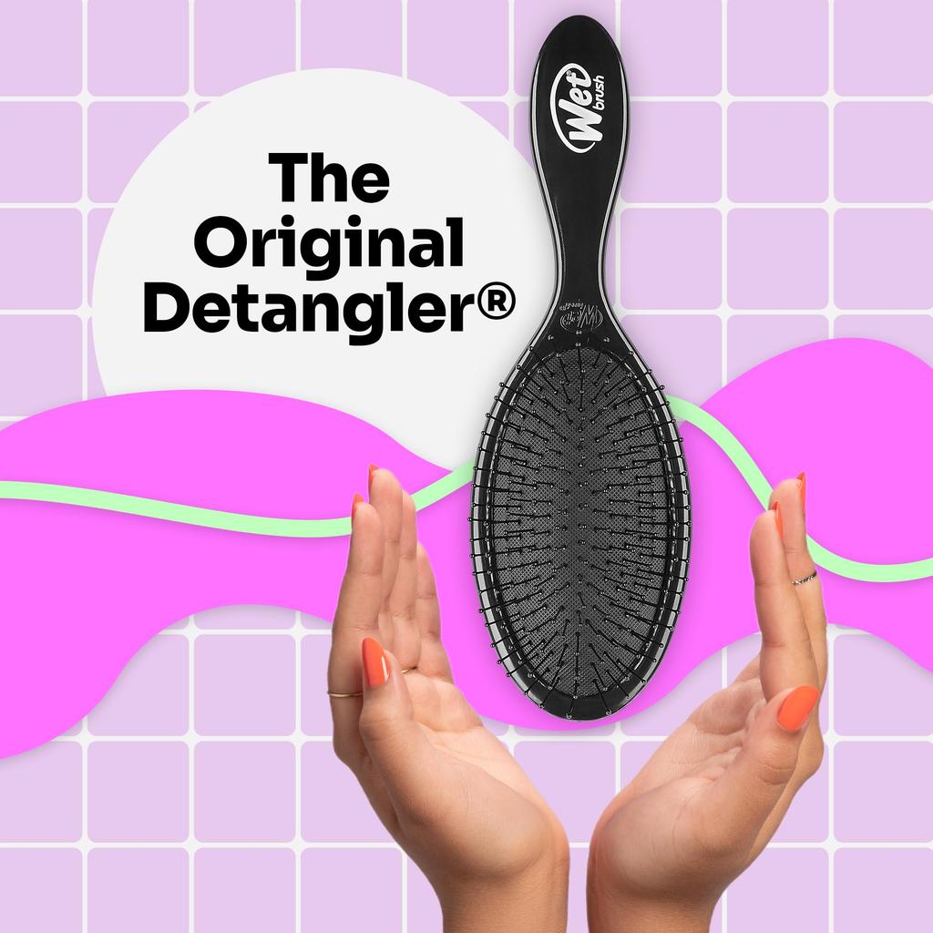 Wet Brush WetBrush Original Perie de Descurcat Glitter Wave Mov 1 bucată