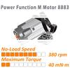 Habow 5Pcs Power Functions Technic Parts Kit M Motor Compatible with 8883 Lego Motor Kit.