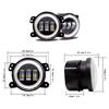 Car Led 4 Inch Front Bumper Fog Light For Off-Road With/Without White Yellow Halo Ring Drl Angel Eyes Lamp 30W Fog Lights