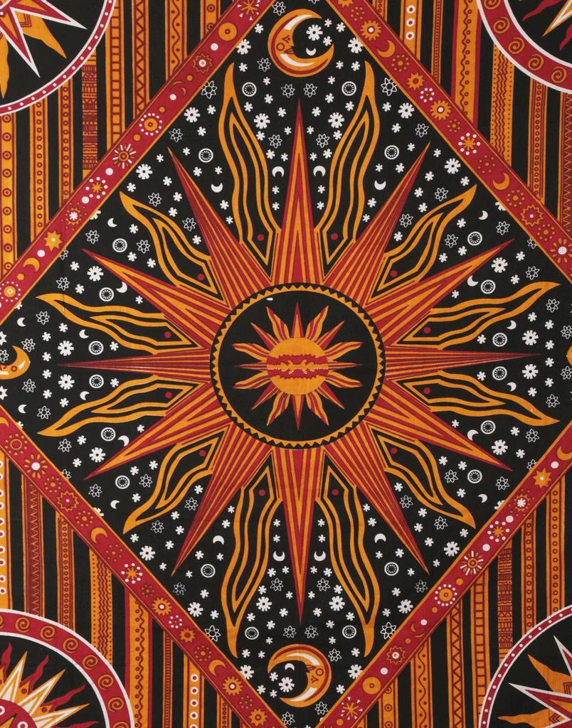 Bohemian Mandala Reversible Duvet Cover King/Twin Size Bohemian Hippie 100% Cotton Bedding Cover Mandala Blanket Boho With Pillow Covers