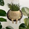 Resin Modern Minimalist Cartoon Pattern Cross-border New-style Cute Succulent Swing Flower Pot Craft Creative Home Decor Planter