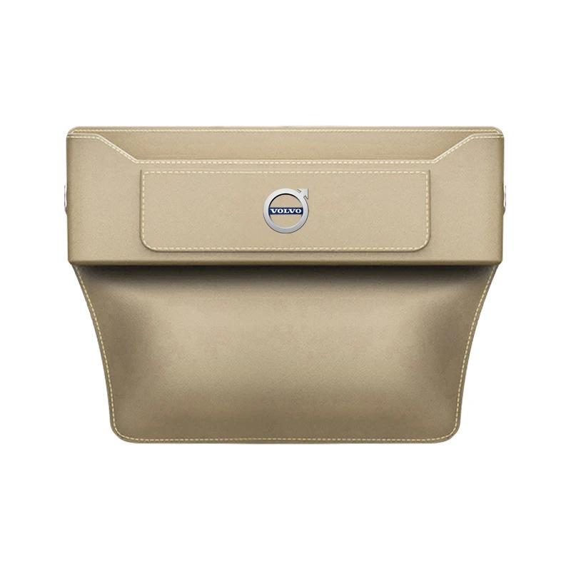 Autostoel Gap Organizer Stoelkussensleuf Opbergdoos Voor Volvo V60 XC60 XC90 S60 XC40 V40 S80 T6 V90 EX90 S90 V70 Accessoires