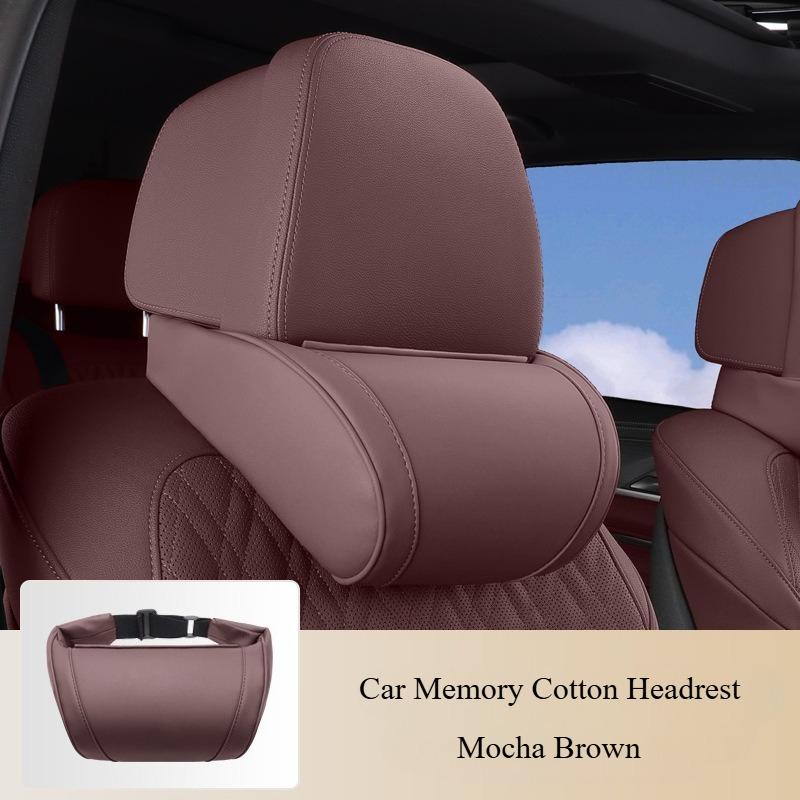Memory Cotton Car Headrest Lumbar Support Driver's Seat Cushion Head And Neck Protection Pillow for Car Seat Accessories