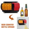 Beer Counter Bottle Opener Automatic Counting Counter Beer Soda Drink Cap Opener Wall-Mounted Opener Kitchen Gadget Accessories