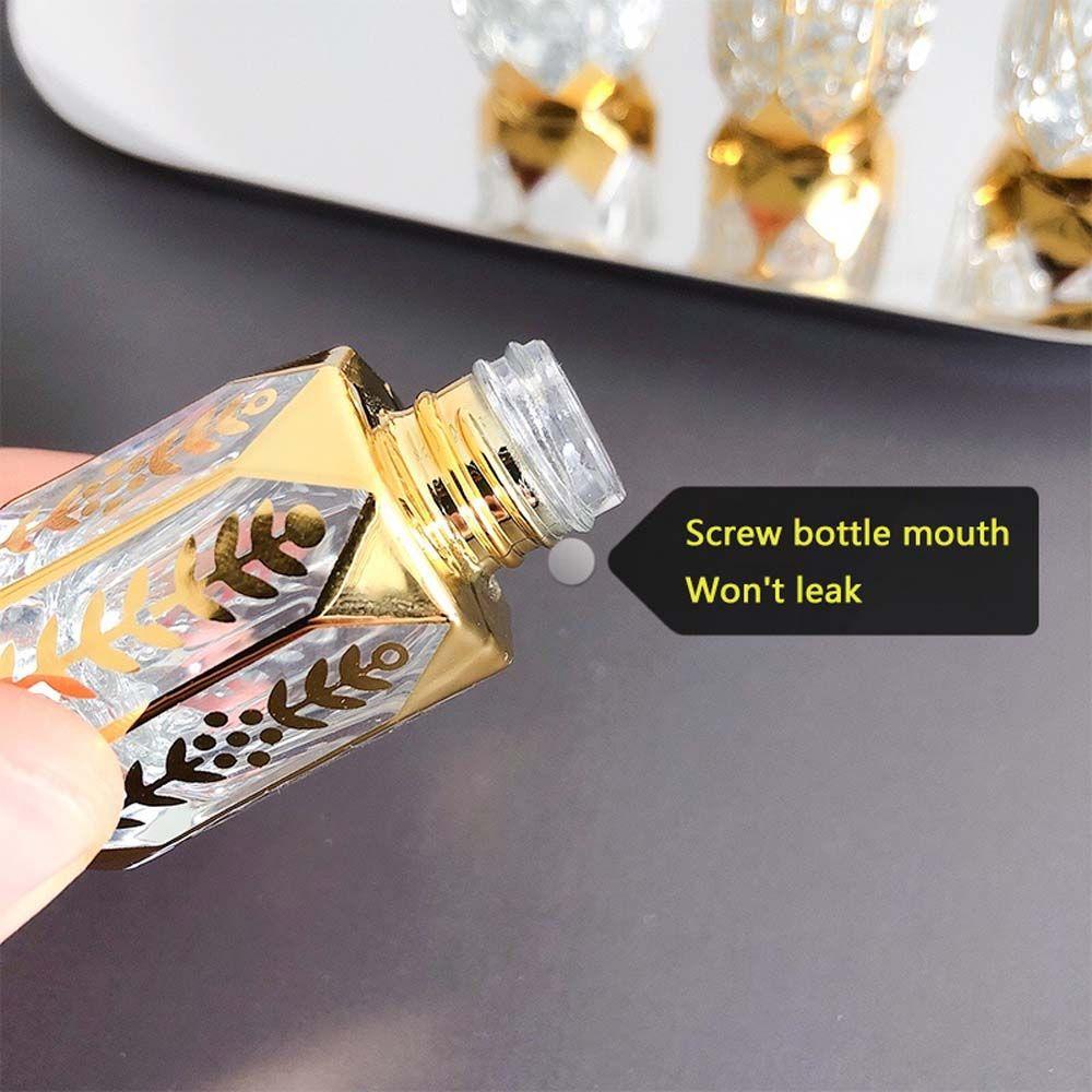 Essential Oil Bottle Vintage Perfume Container Refillable Bottles Perfume Bottle Empty Bottle