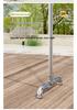 Windproof Galvanized Steel Outdoor Clothes Drying Rack 