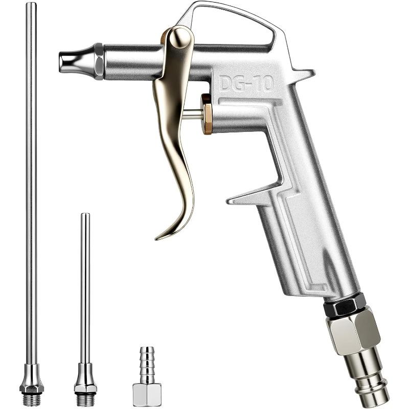 Air Blow Gun, Nozzle Duster Blow Gun Cleaner, Air Compressor Accessory Tools Atmosphere Blowing Nozzle Gun, Atmosphere Compressor Quick Connects