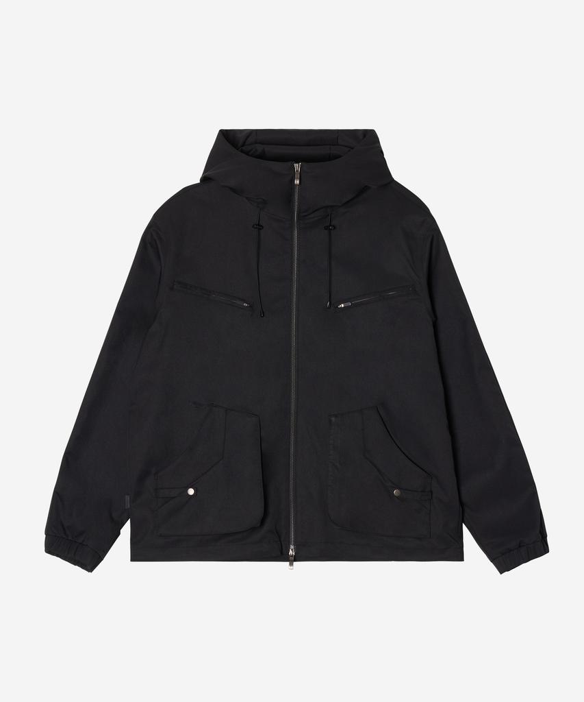 NODE LABS Dev:12 2Way Rivet Hooded Jacket_Black