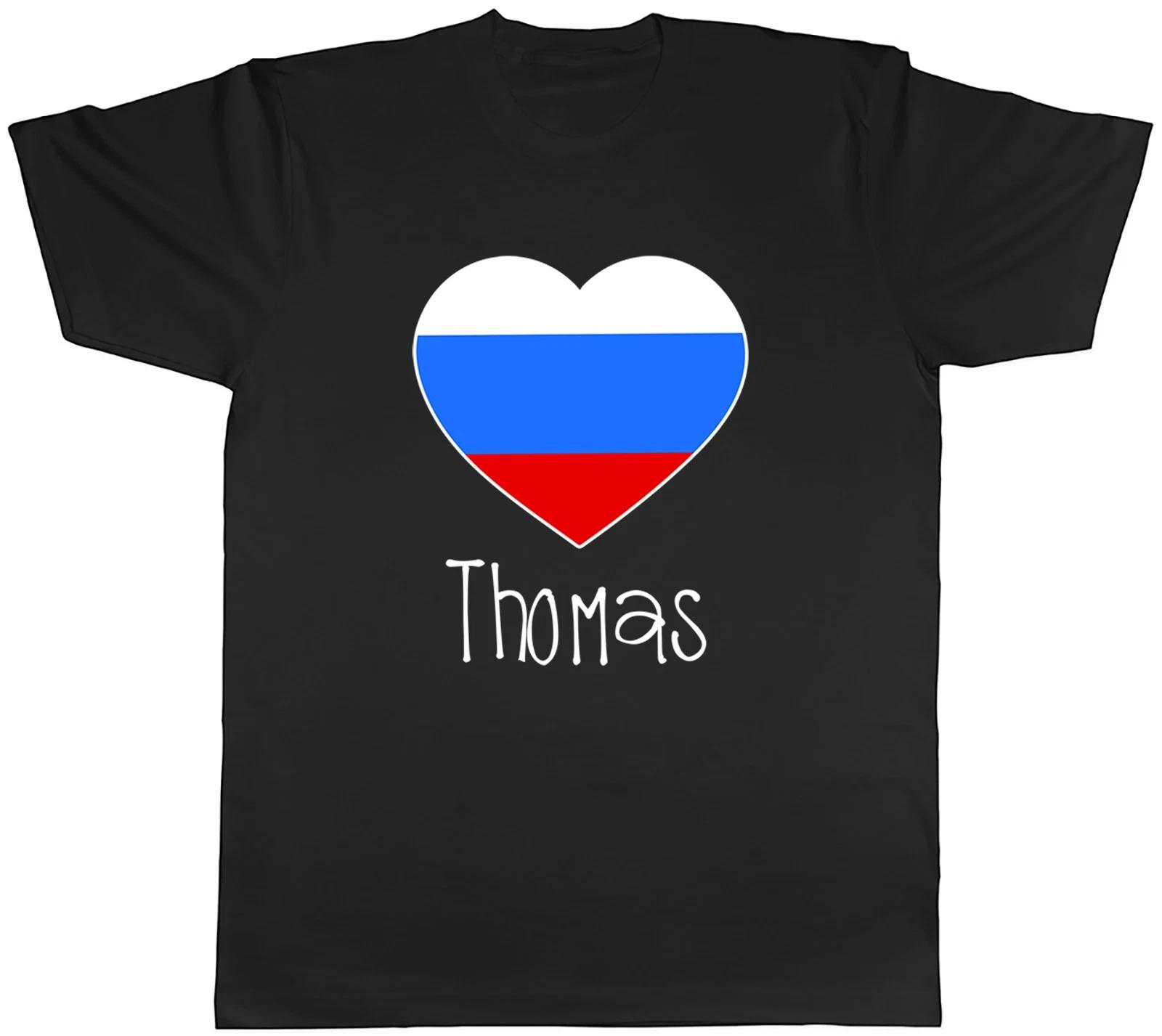 Personalised Love Russia Football Fan Supporter Mens T-Shirt Tee Gift Top XXL