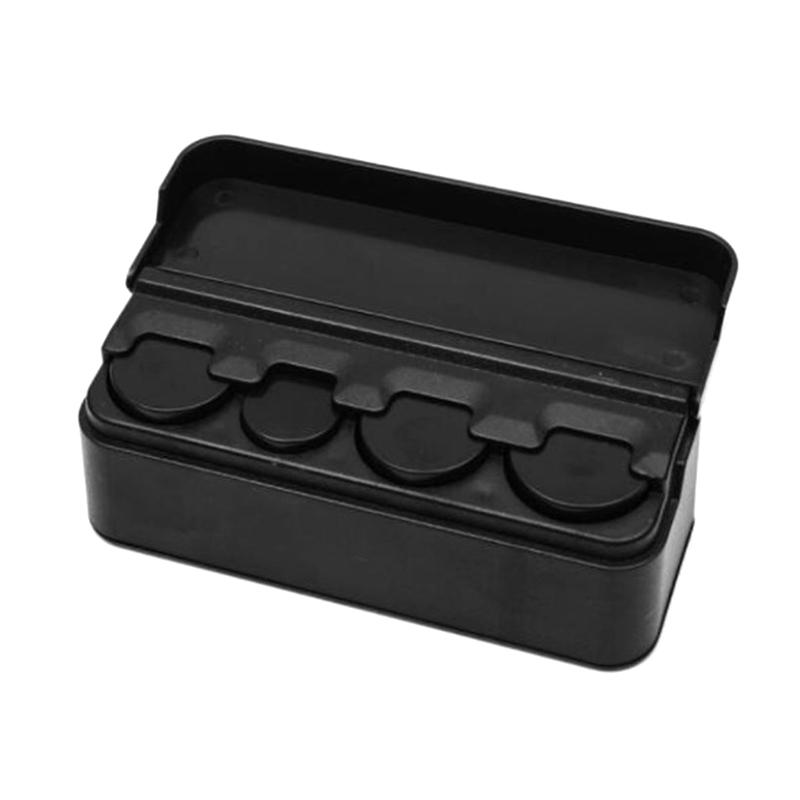 

Автомобильный органайзер для мелочи, маленький, для дома, двойного назначения, коробка для сдачи, креативный кошелек для монет, диспенсер для евро, держатель, чехол, кошельки, копилки