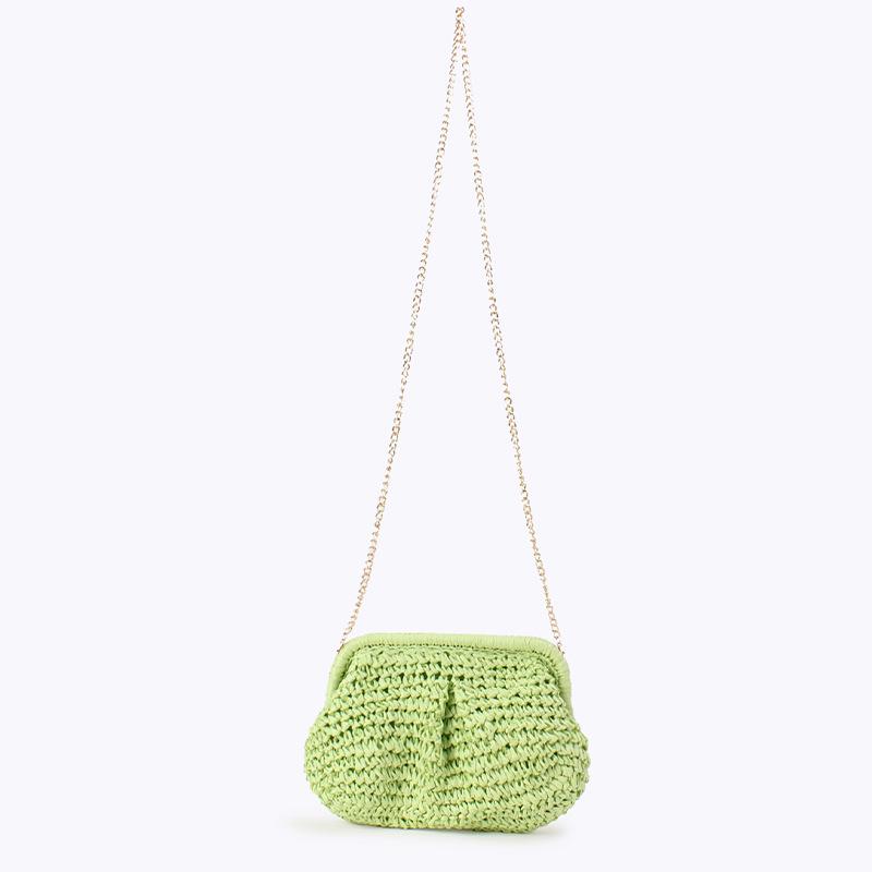 2024 Sommer Damen Vielseitige Stroh Gewebte Handtasche - Lässige Strandurlaub Schulter Crossbody Tasche