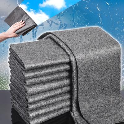Nya Magiska Duk Förtjockade Rengöringsdukar Inga Spår Återanvändbara Mikrofiber Bilfönsterglas Torktrasor Handdukar Hushållsrengöringsverktyg