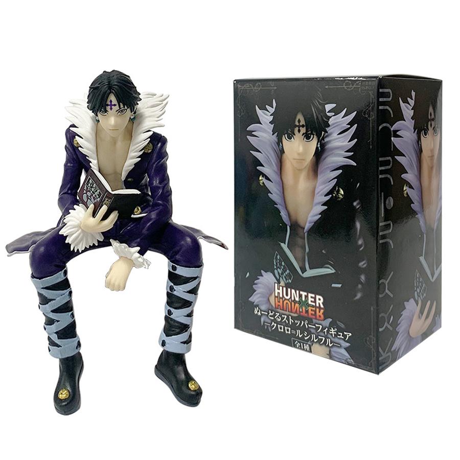 19cm/7.48in Hunter×Hunter Anime Model Phantom Troupe Hisoka Action Figure Noodle Stopper Figurine PVC Collection Figure Doll Toy Premium Quality