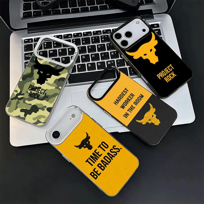 The Rock Dwayne Johnson Soft Phone Case for iPhone 15 16 17 Pro Max 17Air 16E 14 Plus 13 12 Mini Shockproof Cover Back Shell