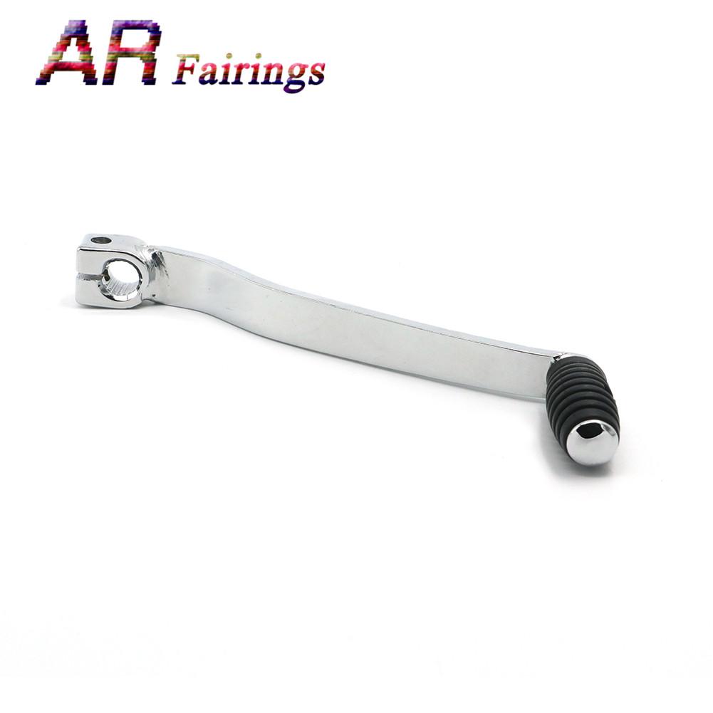 GN125 Motocykl řadicí páka Řadicí páka řadicí pedál CNC stříbrná Pro Suzuki Převodník polohy řazení 125cc GN 125