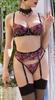 Ensemble Florissa 4 pièces Noir-Rose - Chilirose - Ensembles