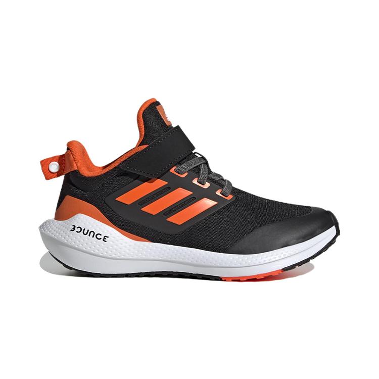 New adidas EQ21 Run 2.0 EL Kids 'Black Impact Orange' GZ2307
