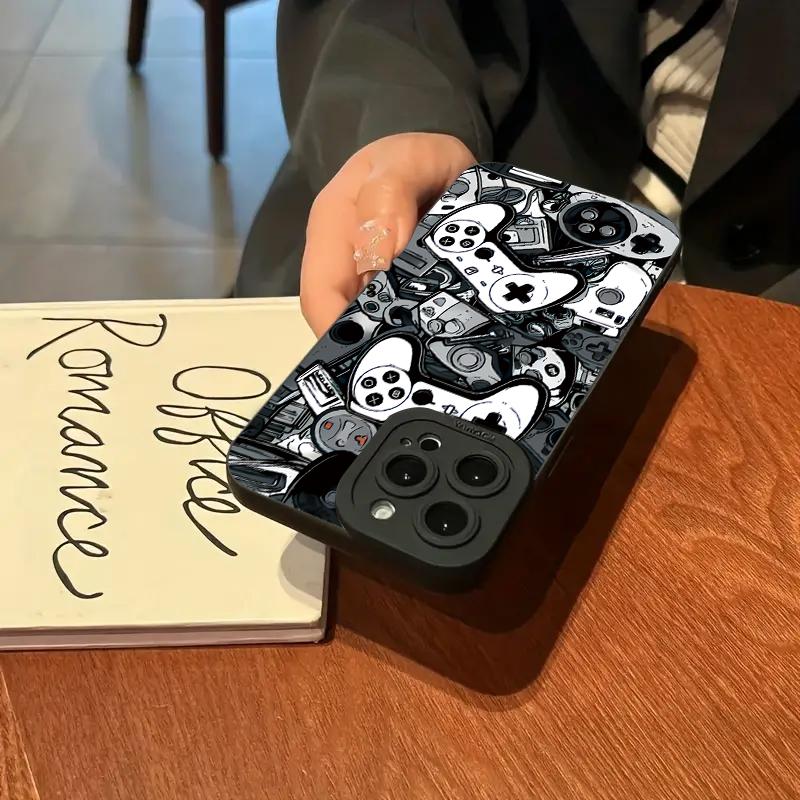 BlackGame Console Design Phone Case for Xiaomi 14T 13T 12T Poco X6 X5 X3 F5 F6 M6 Pro 4G Mi 14 13 12 11 Lite 5G Shockproof Cover