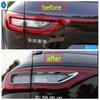 For Renault Koleos Samsung QM6 2017- Car Chrome Rear Tail Lights Protection Trim Rear Lamps Cover Sticker Decor Accessories