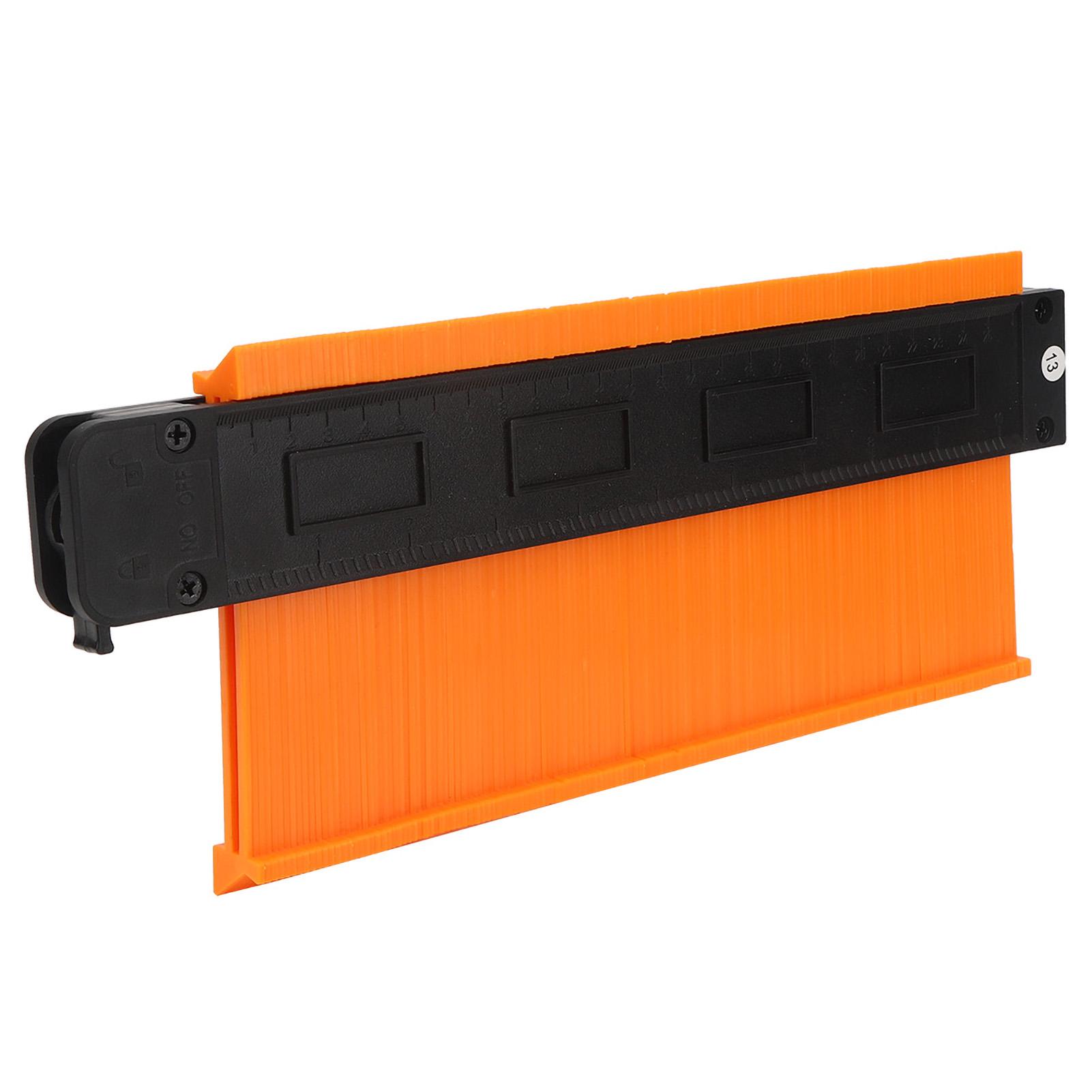 

Многофункциональный 10-дюймовый шаблон для измерения контуров неправильной формы с фиксатором, инструмент для деревообработки