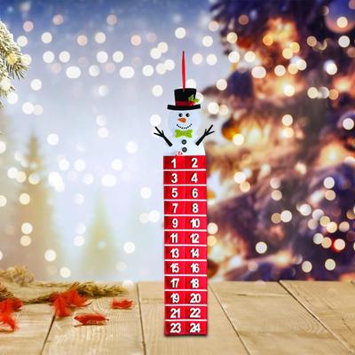 Weihnachtskalender Advent Kreativ Ideales Geschenk Niedliche Dekoration Requisite für
