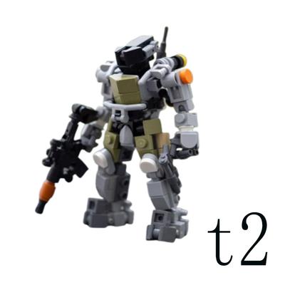 Spot Small Particle Assembly Building Blocks MOC-94380gai 164pcs Creative Robot DIY Educational Toy Assembly Model Gift Set Orna